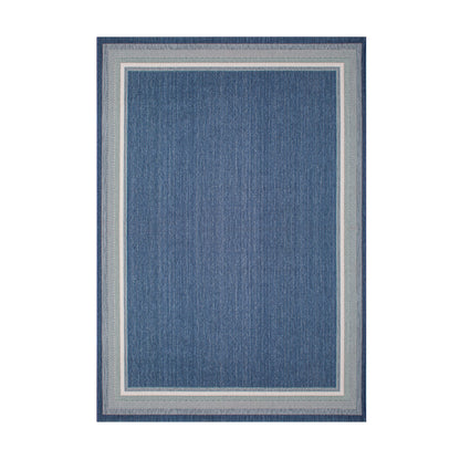 
                  Treasure Garden 5x7 Seaside Harbour Blue Area Rug - Image 1
                