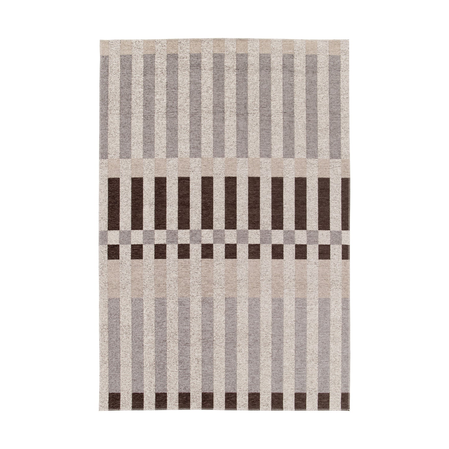 Trellis Stone Grey 5'3" x 7'4" Area Rug, image 1