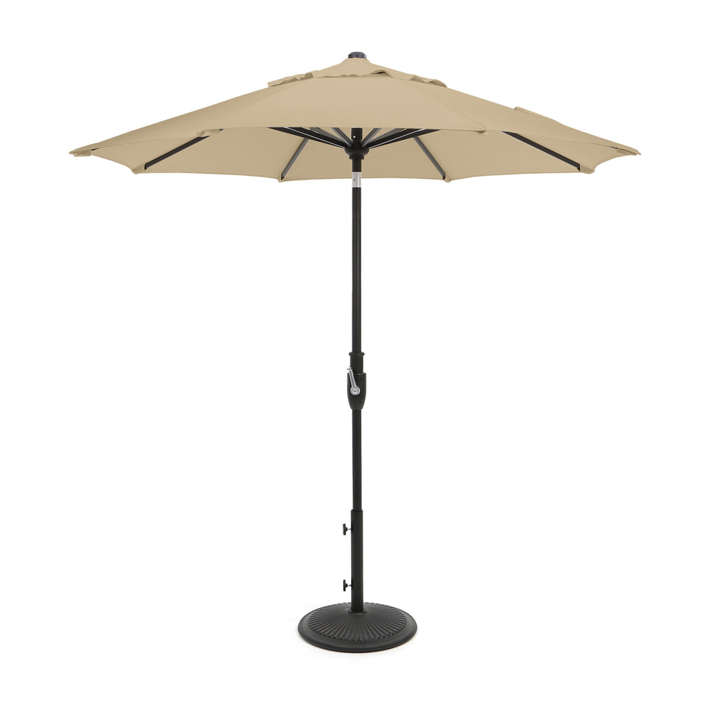 Treasure Garden 7 Half Foot Market Umbrella Glide Tilt Cast Ash