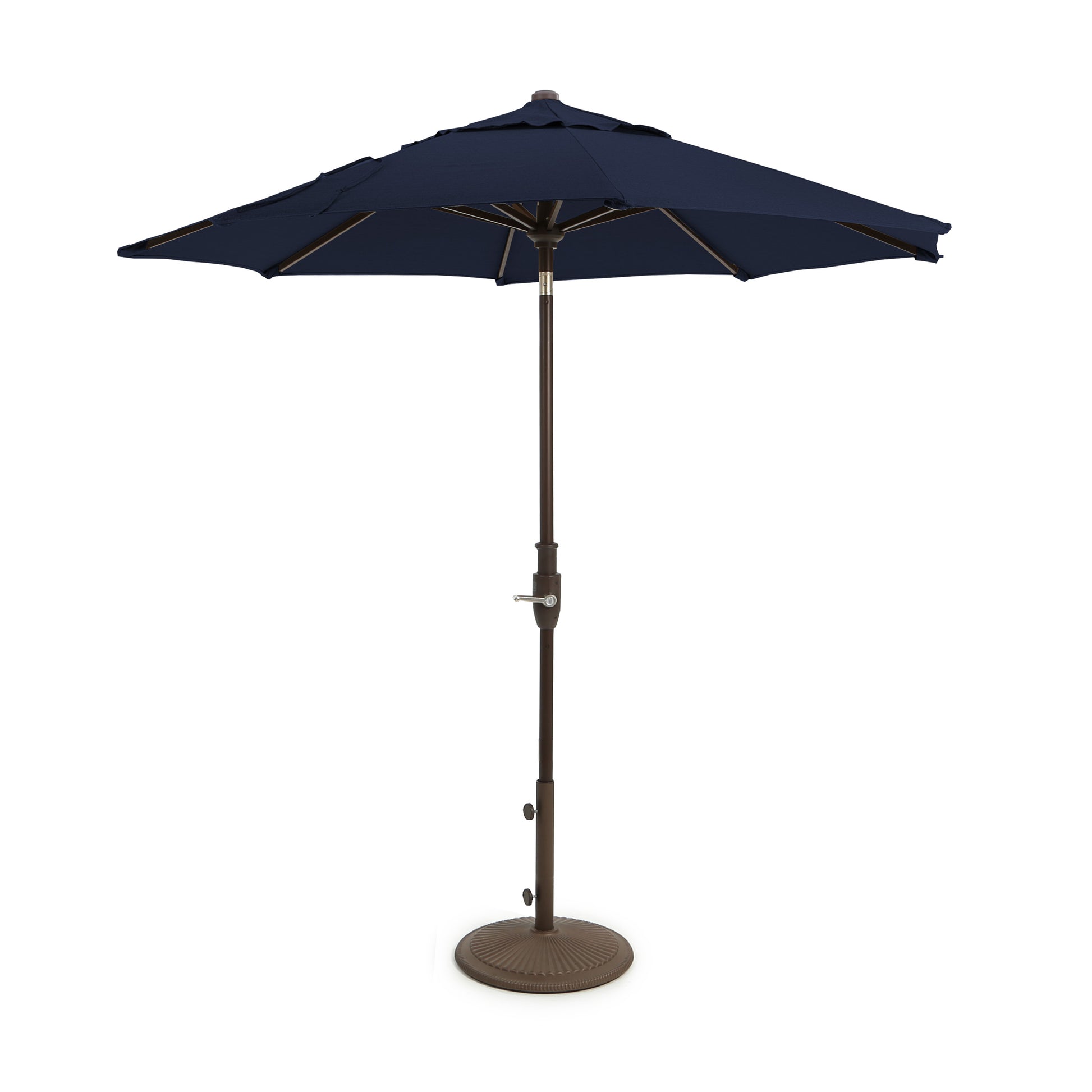 7.5 ft half patio umbrella that tilts 7.5' Market Umbrella Glide Tilt by Treasure Garden | Aluminum Market Umbrella