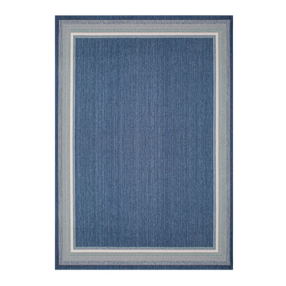 
                  Treasure Garden 7x10 Seaside Harbour Blue Area Rug - Image 1
                