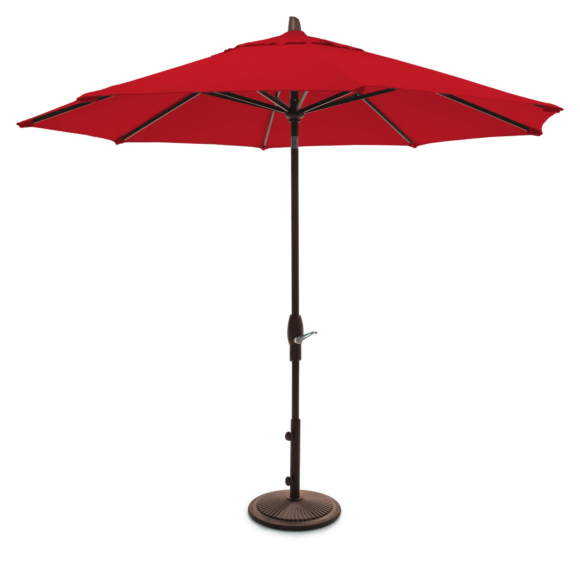 allegro patio umbrella PatioKingdom 9FT Outdoor Umbrella, Autotilt Aluminum umbrella stand Treasure Garden 9' Auto Tilt
