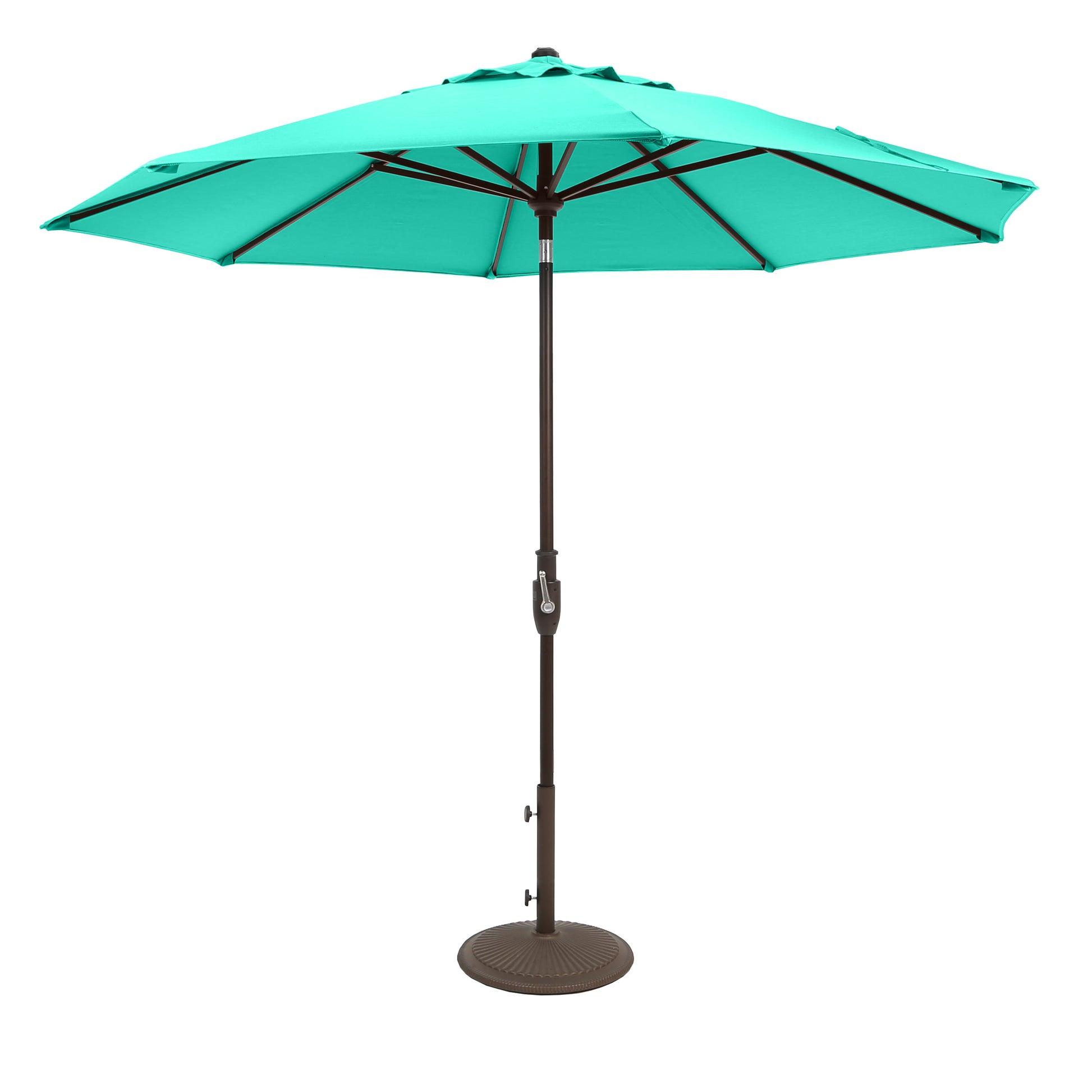 9 foot patio umbrella tilt 9' Market Umbrella Glide Tilt by Treasure Garden | Aluminum Market Umbrella