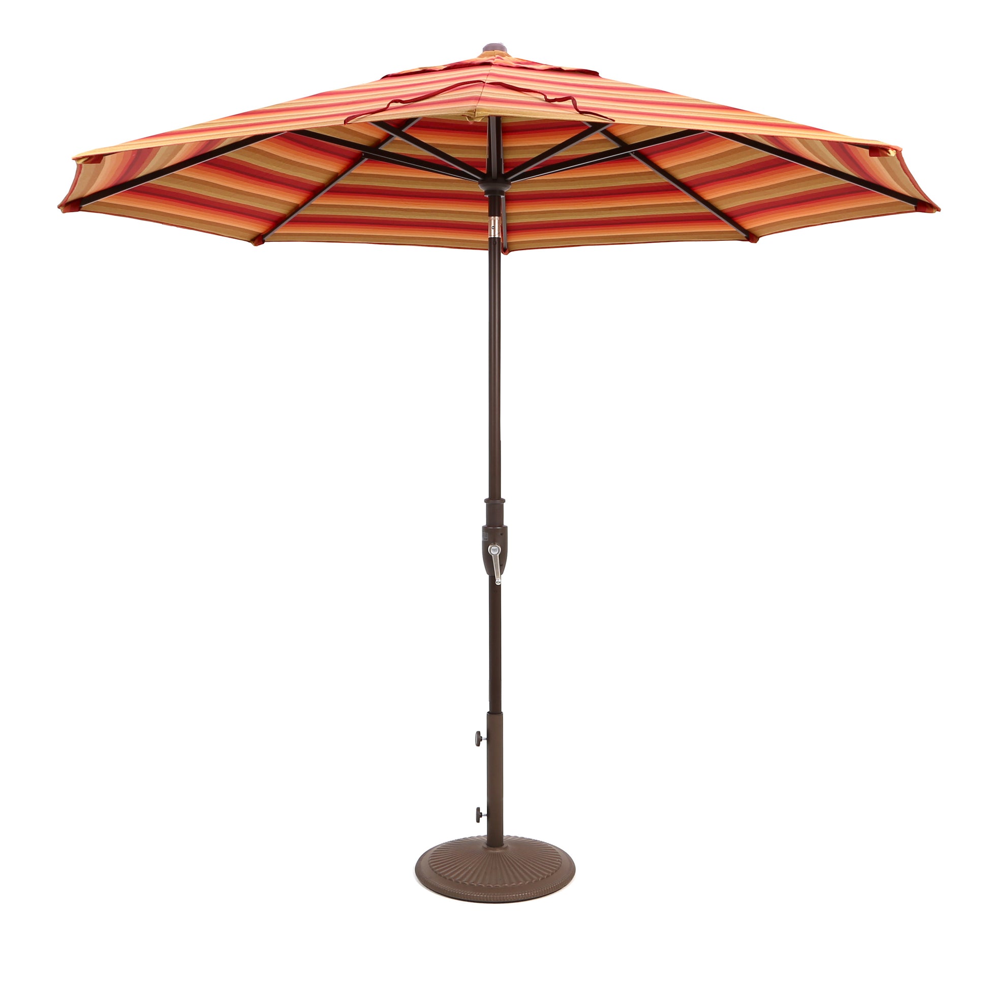 garden treasures driscol market patio umbrella 9' Market Umbrella Glide Tilt by Treasure Garden | Aluminum Market Umbrella