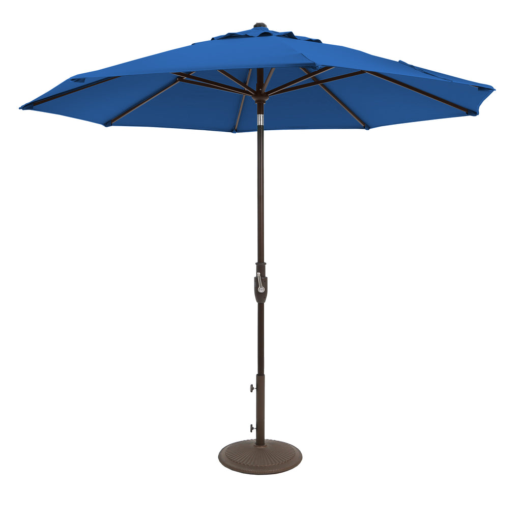 Treasure Garden 9 Foot Market Umbrella Glide Tilt Cobalt