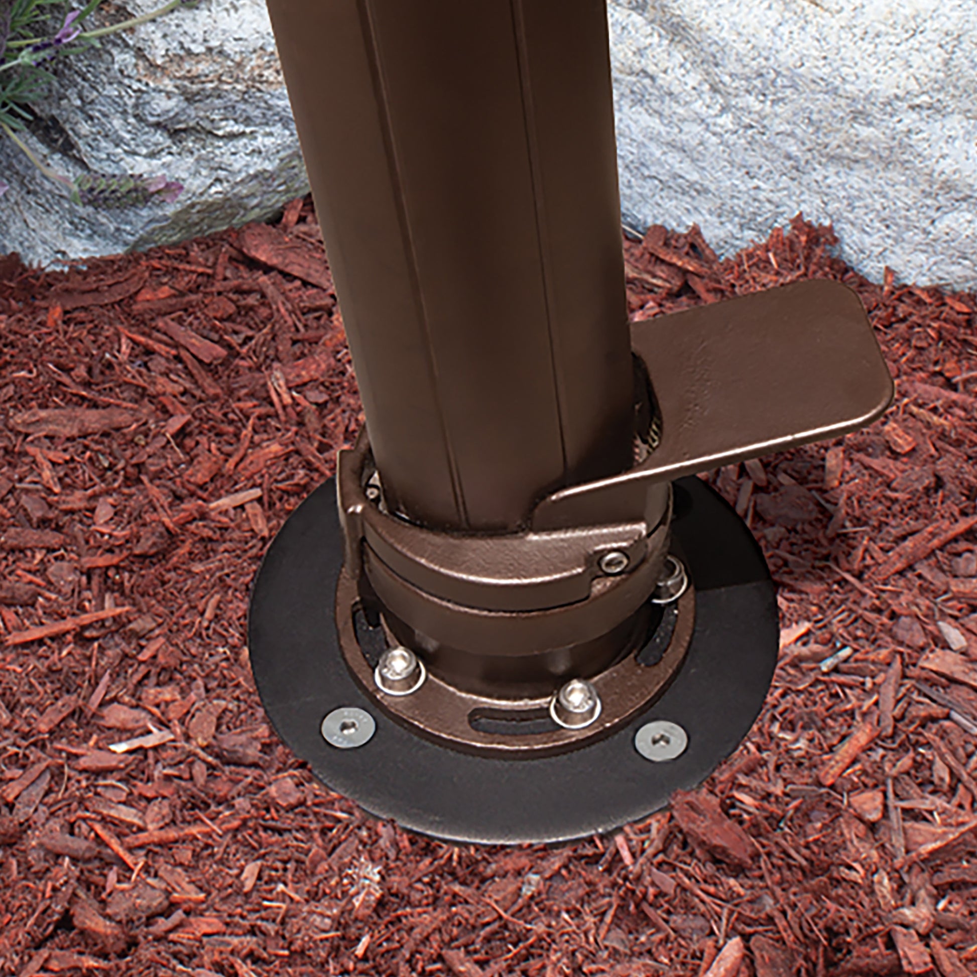 In-Ground Mount Kit by Treasure Garden | Cantilever Umbrella Mounts