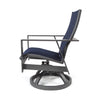 Trento Sling Swivel Rocker Dining Chair Logan Ocean Side