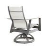 Trento Sling Swivel Rocker Dining Chair Sailing Seagull Back