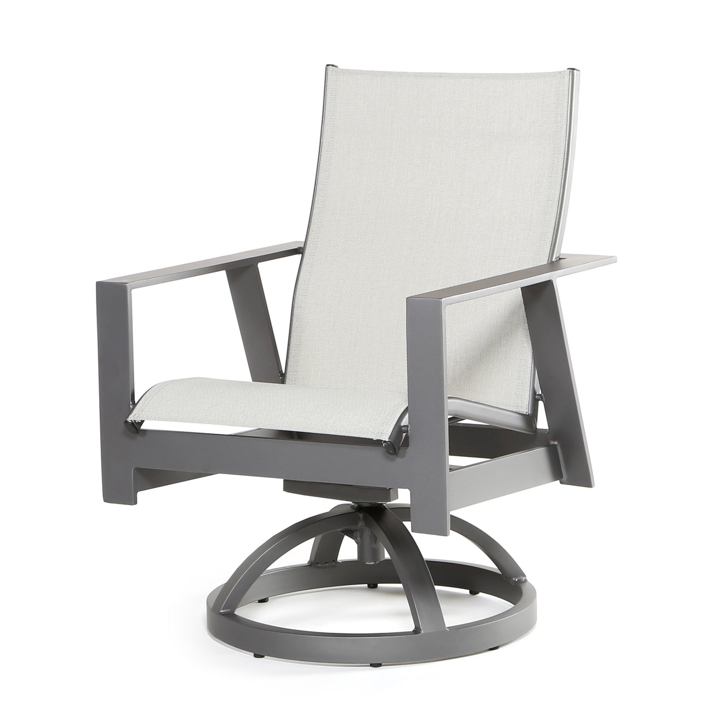 Trento Sling Swivel Rocker Dining Chair Sailing Seagull, image 2