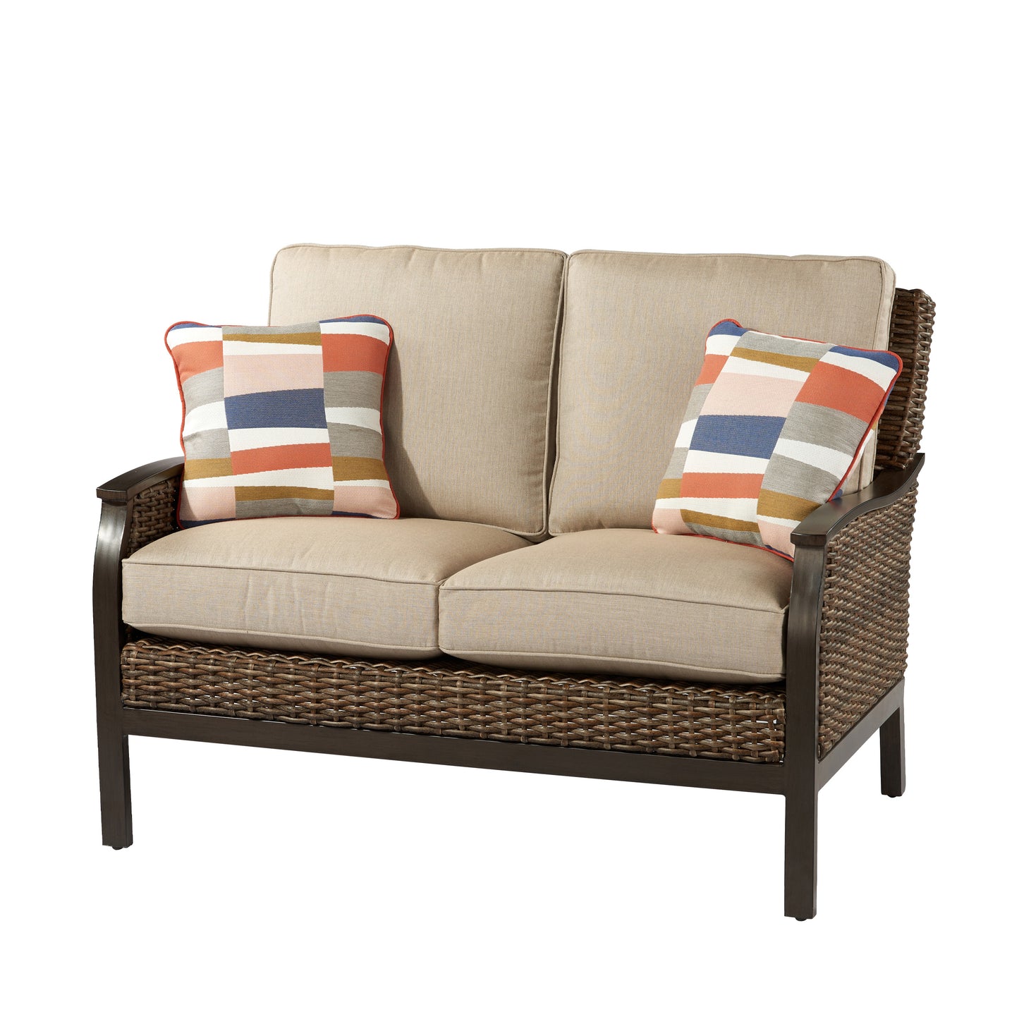 Trenton Woven Loveseat, image 1