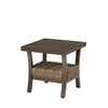 Trenton Woven Slat Top End Table