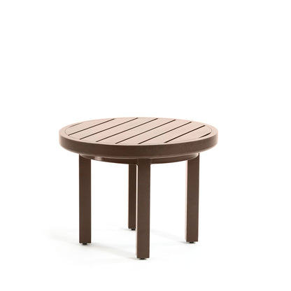 
                  Trinidad Collection 24 Round End Table Bronze Finish - Image 3
                