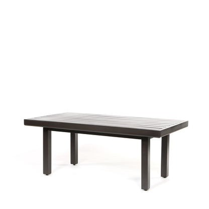 
                  Trinidad Collection 26x48 Coffee Table Weathered Charcoal Finish - Image 3
                