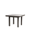 Trinidad Collection 29 Square End Table Weathered Charcoal Finish