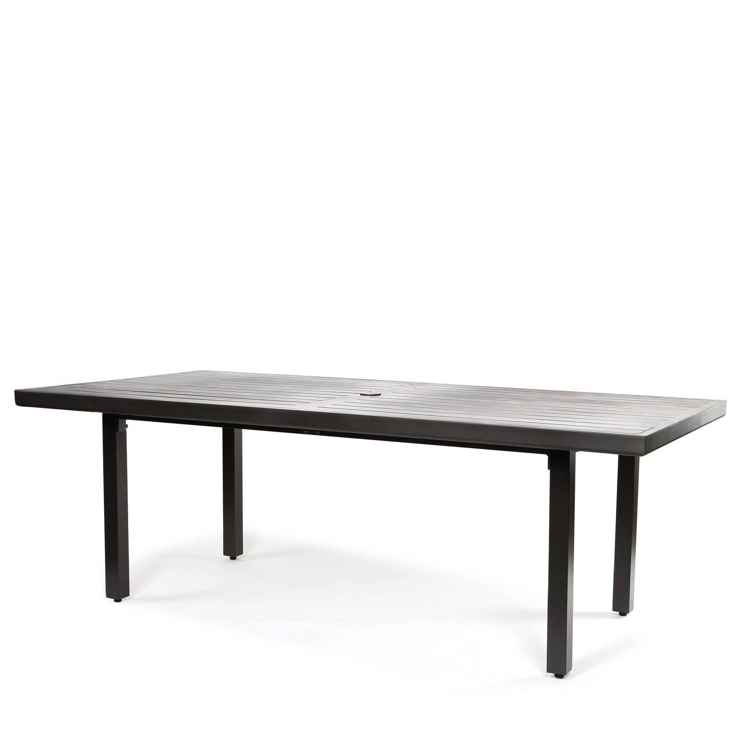 Trinidad Collection 42x84 Dining Table Weathered Charcoal Finish, image 4