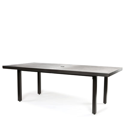 
                  Trinidad Collection 42x84 Dining Table Weathered Charcoal Finish - Image 4
                