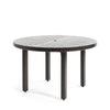 Trinidad Collection 48 Round Dining Table Autumn Rust Finish