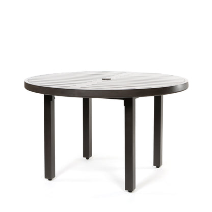 
                  Trinidad Collection 48 Round Dining Table Weathered Charcoal Finish - Image 5
                