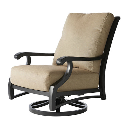 Turin Spring Swivel Lounge Chair