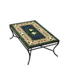 Tuscan Lemons Rec Coffee Table Black Frame
