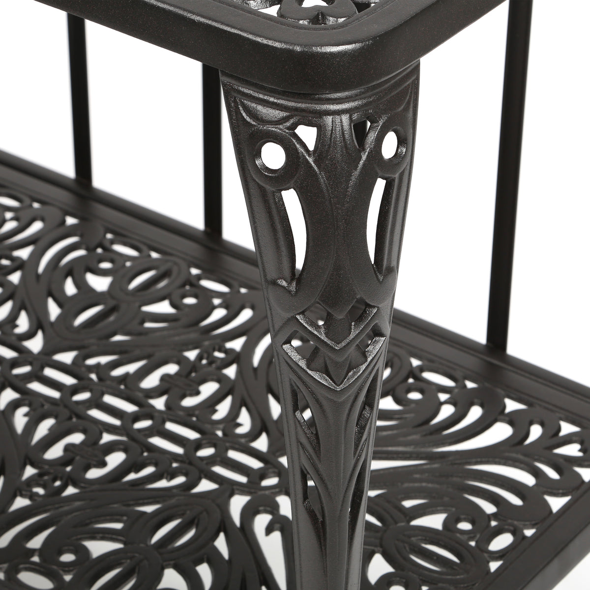 Tuscany Baker's Rack by Hanamint | Cast Aluminum | Today's Patio