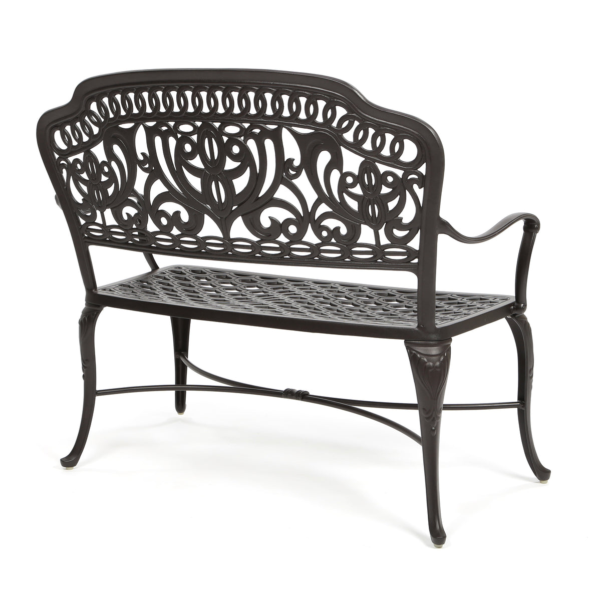 Tuscany Bench by Hanamint | Cast Aluminum Bench | Today's Patio