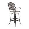 Tuscany Swivel Barstool Back