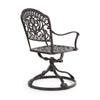 Tuscany Swivel Rocker Dining Chair Back