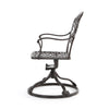 Tuscany Swivel Rocker Dining Chair Side