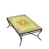 Umbria Rec Coffee Table Black Frame