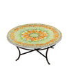 Umbria Round Coffee Table Espresso Frame