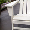Vineyard Adirondack Chair White Detail