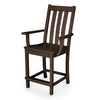 Vineyard Counter Arm Chair Mahogany