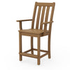 Vineyard Counter Arm Chair Natural