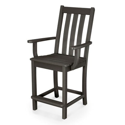 
                  Vineyard Counter Arm Chair Vintage Coffee - Image 11
                
