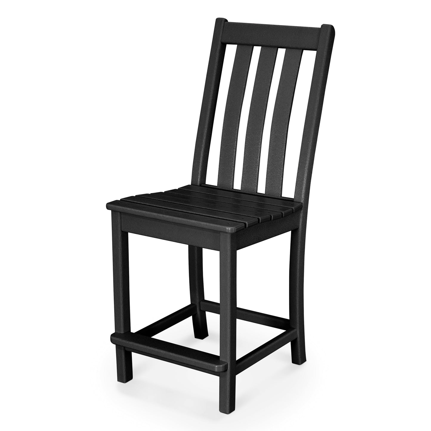 Vineyard Counter Side Chair Black, image 4