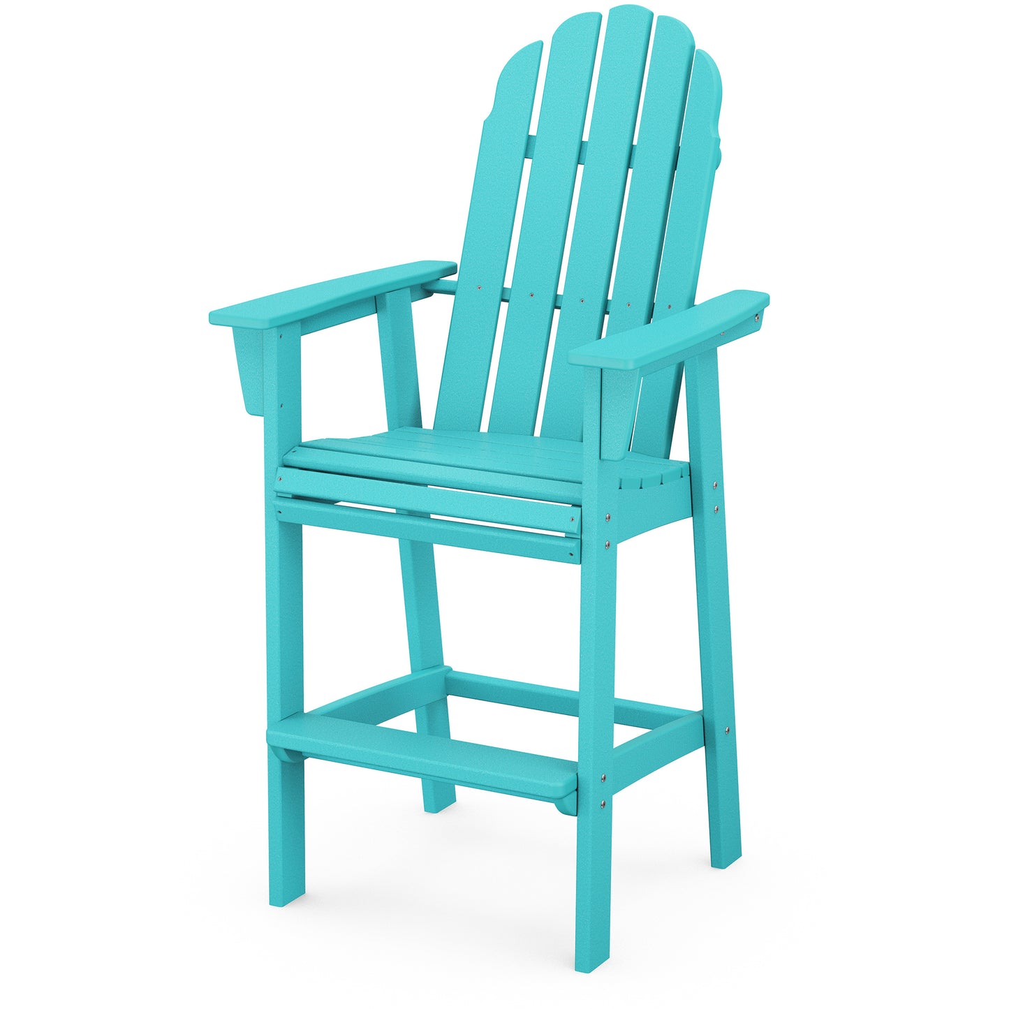 Vineyard Curveback Adirondack Bar Chair Aruba, image 4