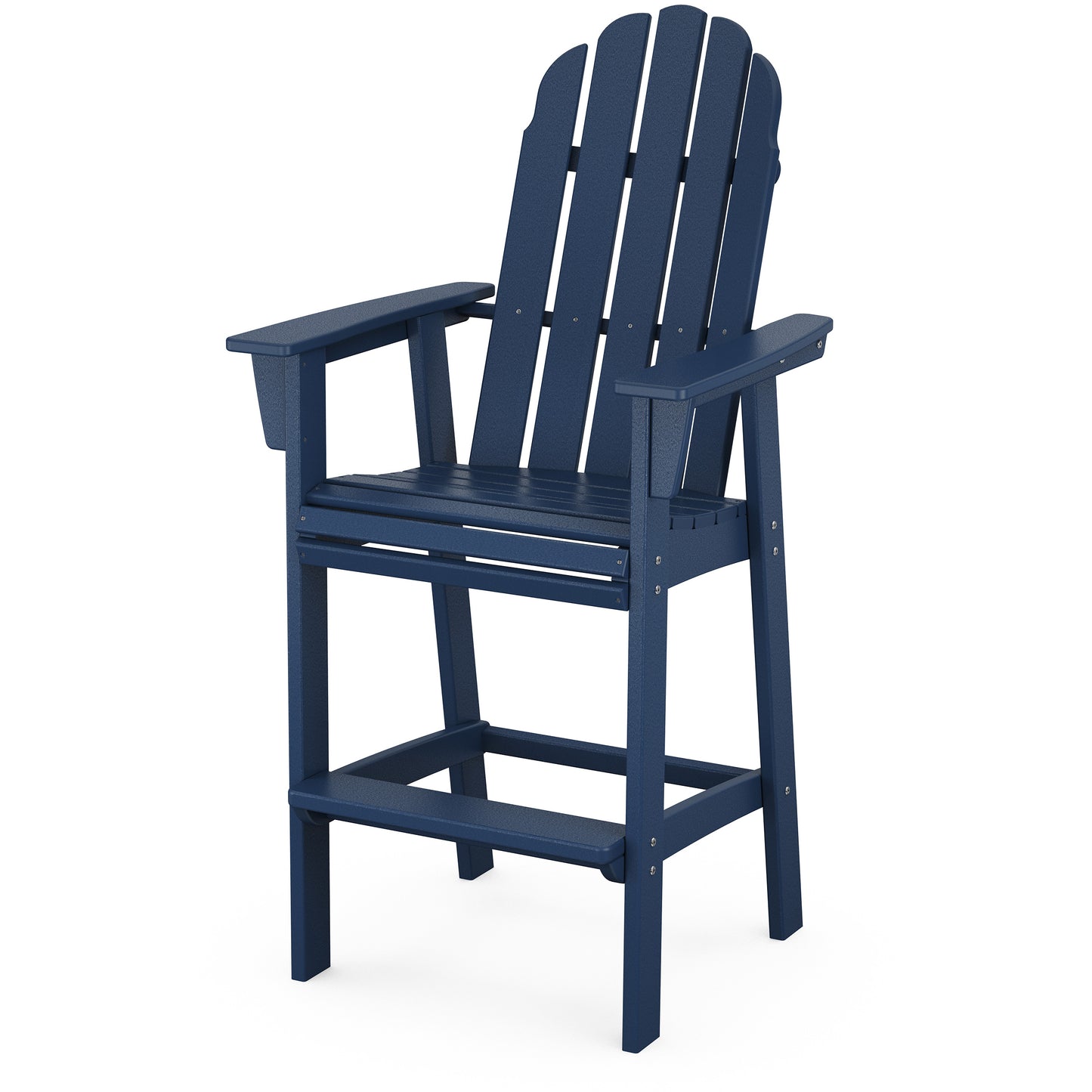 Vineyard Curveback Adirondack Bar Chair Navy, image 21