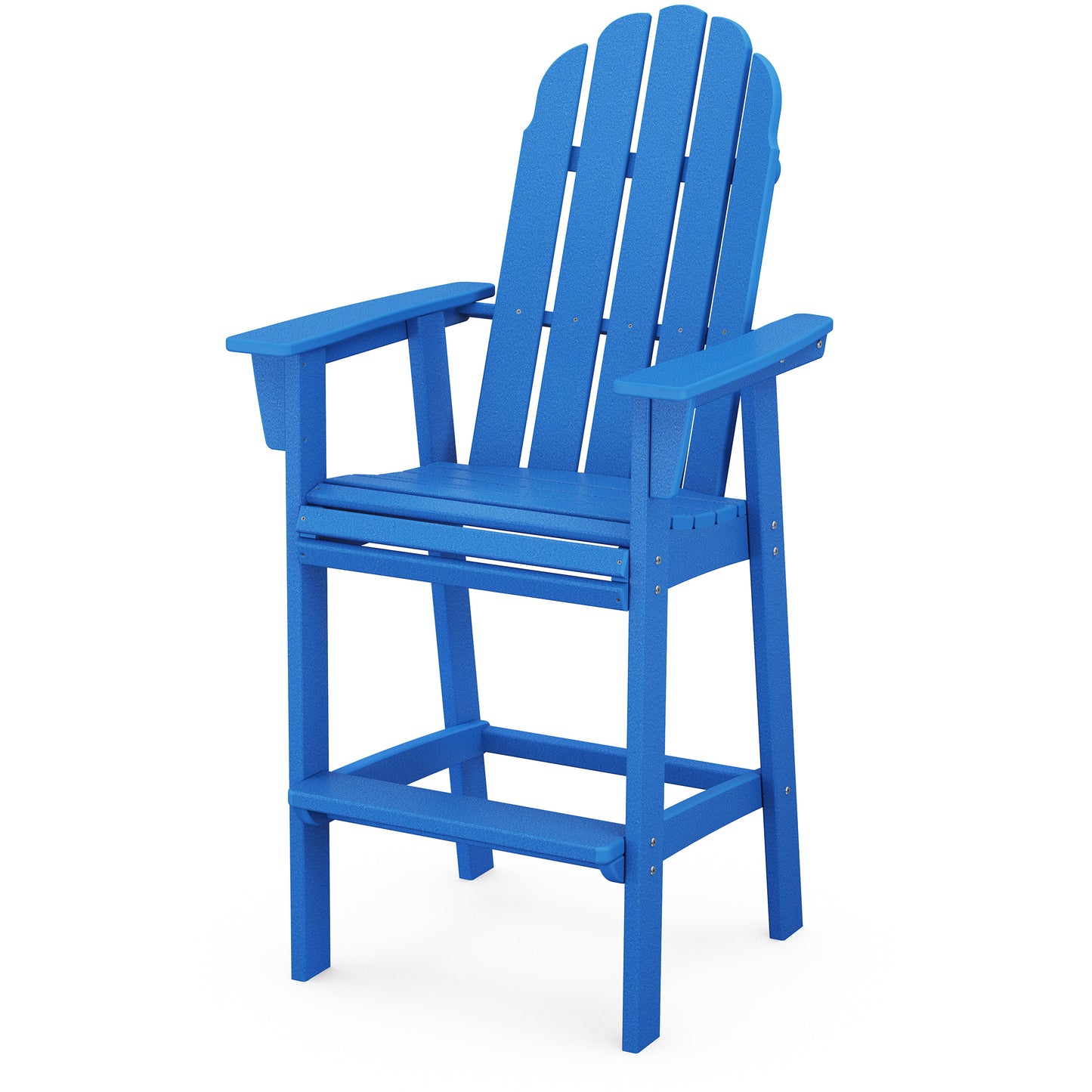 Vineyard Curveback Adirondack Bar Chair Pacific Blue, image 12