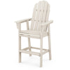 Vineyard Curveback Adirondack Bar Chair Sand