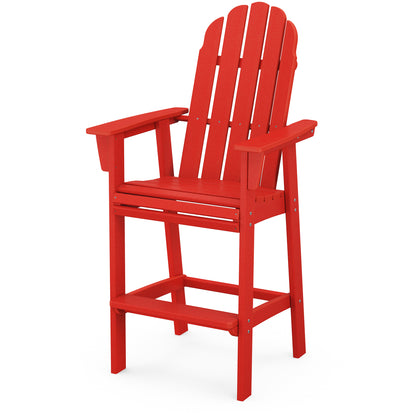 
                  Vineyard Curveback Adirondack Bar Chair Sunset Red - Image 14
                