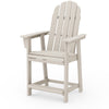 Vineyard Curveback Adirondack Counter Chair Sand