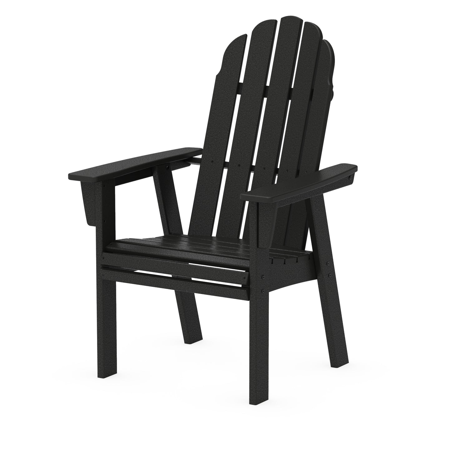 Vineyard Curveback Adirondack Dining Chair Black, image 8