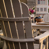 Vineyard Curveback Adirondack Dining Chair Sand Back Detail