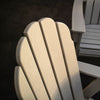 Vineyard Curveback Adirondack Dining Chair Sand Detail