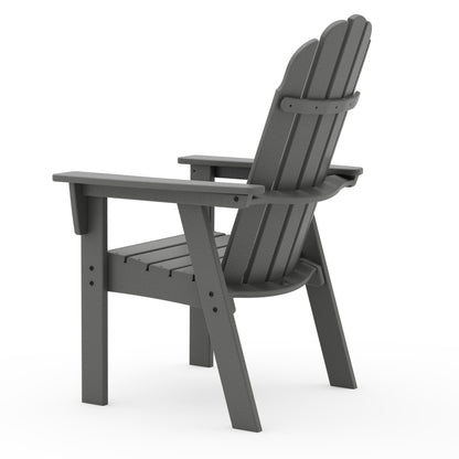 
                  Vineyard Curveback Adirondack Dining Chair Slate Grey Back - Image 2
                
