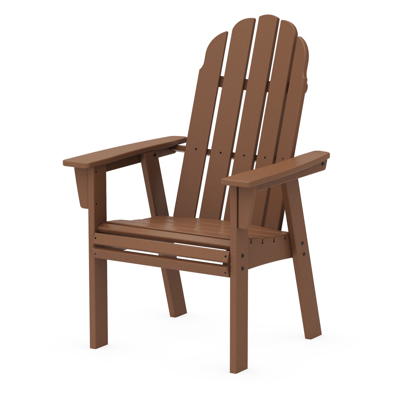 Vineyard Curveback Adirondack Dining Chair Teak, image 21