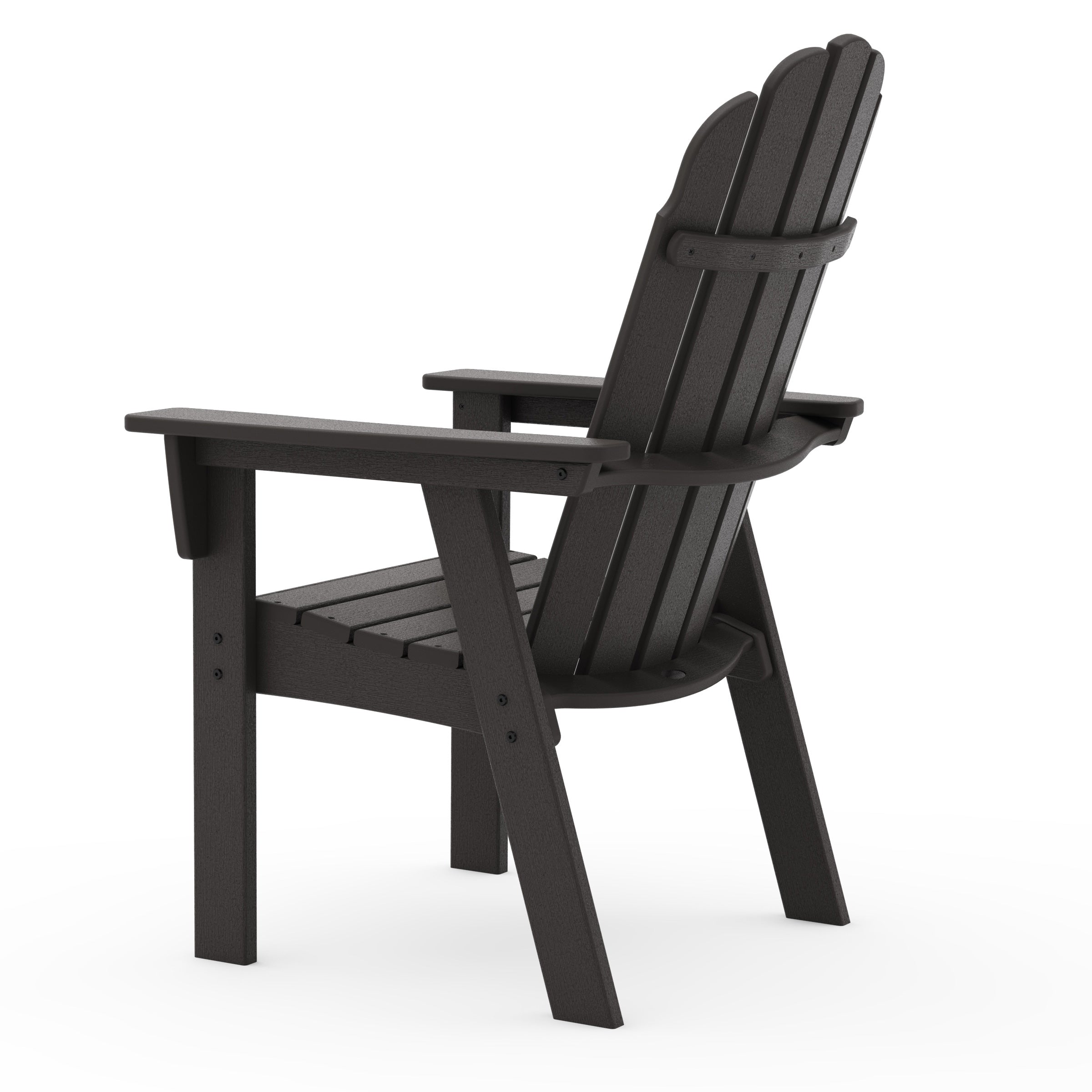 Vineyard Curveback Adirondack Dining Chair by Polywood | Polywood