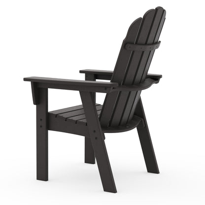 
                  Vineyard Curveback Adirondack Dining Chair Vintage Coffee Back - Image 22
                
