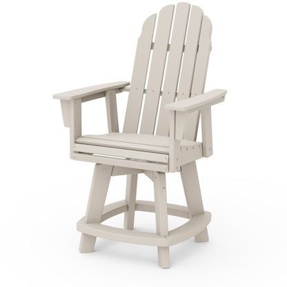 
                  Vineyard Curveback Adirondack Swivel Counter Chair Sand - Image 10
                